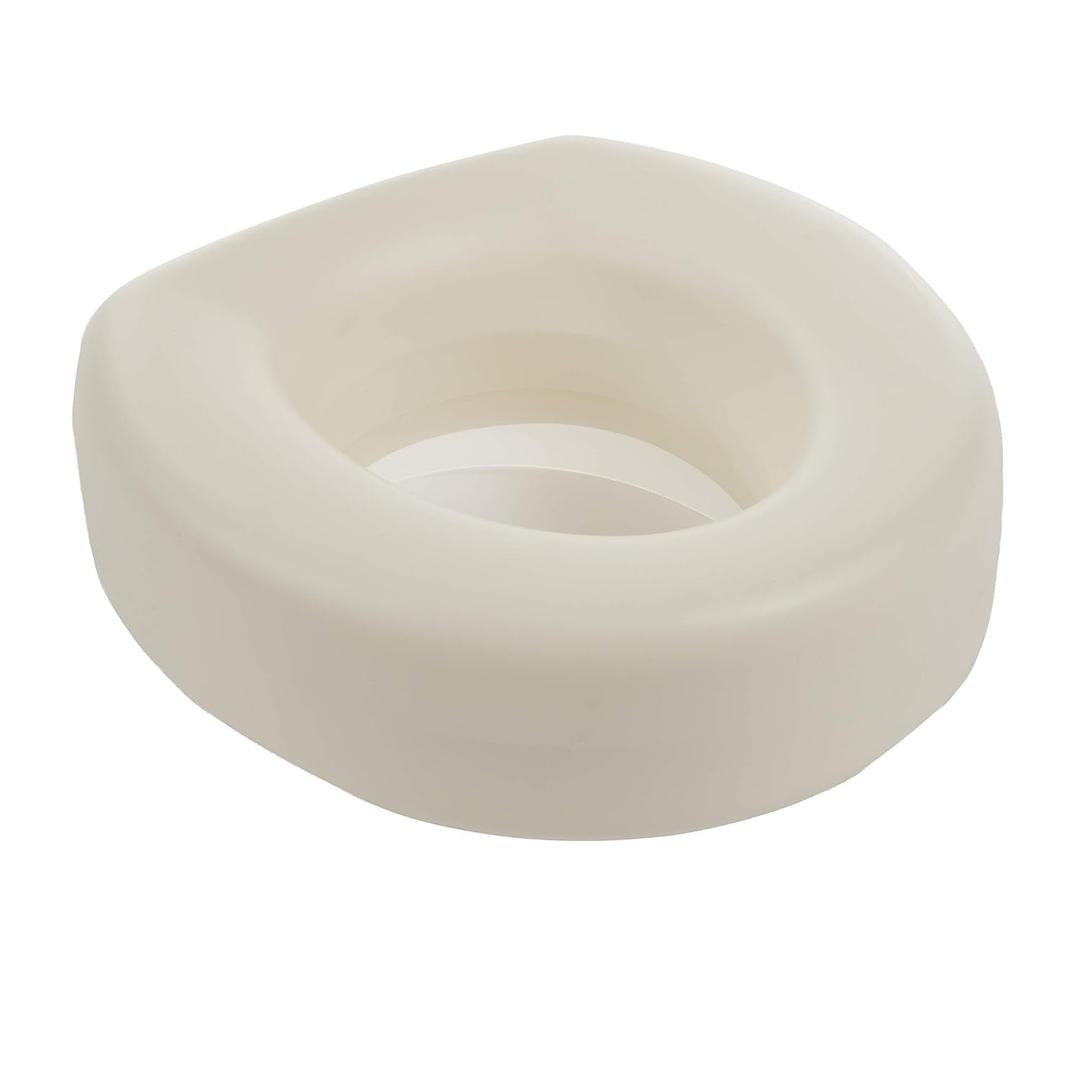 Cardinal Health CBAS0026 Elevated Toilet Seat Without Clamp, 4.5IN, 300LB, Case of 3