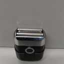 Electric Foil Shaver for Men: Mini Electric Razor for Face/Beard - 3 Floating Blades Cordless Razor with LED Display - IPX7 Waterproof Wet Dry Shaving for Travel & Home, USB Type C