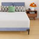 PayLessHere | 10 Inch Full Mattress | Medium Firm Base Foam Mattress | Removable Washable Zipper Cover | Breathable & Comfortable | White | Bed in a Box | CertiPUR-US Certified