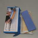 Sharp Pebble Premium Whetstone Knife Sharpening System – 1000/ 6000 Grit Whetstone Knife Sharpener Kit with Angle Guide & Non-Slip Bamboo Base – Guided Beginner Instructions