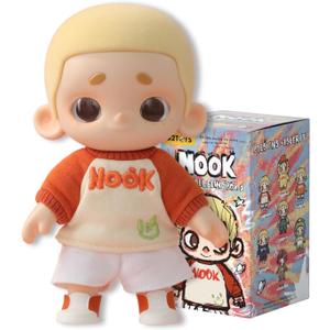52TOYS Nook Plush Doll Vinyl Doll Blind Box Collectible Toy- 5.91inch Action Figure with Soft Touch, Movable Joints, Perfect for Home Decor & Gifts