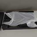 Wireless Keyboard and Mouse Combo, 2.4G Full Size Wave Keys Ergonomic Keyboard with Wrist Rest, Phone Holder, 3-Level DPI Adjustable Wireless Ergonomic Mouse for Windows, Mac Desktop/Laptop/PC(Black)