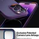 TORRAS Shockproof for iPhone 15 Pro Max Case Purple, [12FT Military Grade Drop Tested] Translucent Slim Protective Matte Hard Back Phone Case for 15 Pro Max Phone Case, Purple