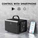 Airthereal MA10K-PRO SMART WiFi Ozone Generator - High Ozone Output Capacity Ozonator- Odor Remover, Deodorizer, Sterilizer - Adjustable Output and Timer Settings for Any Size Room - Black