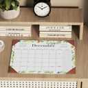 Jotsome Desk Calendar 2026-2027, 18-Month Desk Pad Calendar From Now to June 2027, 14"x10.5" Bleed-Proof Paper Monthly Calendar for Home Office and School, Easy Planning