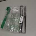 LWGFIO 2Pack Tumbler Lid Organizer, Kitchen Space-Saving Cup Holder, Organizers for Under Cabinet Storage, No Glue or Drilling Required (Black)