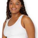Fruit of the Loom Women's Built Up Tank Style Sports Bra Value Pack (Black, M)