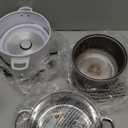 Aroma Housewares 14-Cup (Cooked) / 3Qt. Select Stainless Pot-Style Rice Cooker, & Food Steamer, One-Touch Operation, Automatic Keep Warm Mode, White (ARC-757-1SG)