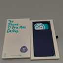 TineeOwl Case for iPhone 17 Pro Max MagSafe Compatible, Aluminum Buttons, Camera Control & Rounded Action Button, Slim Textured TPU, Minimalist DuneX Series Navy Blue