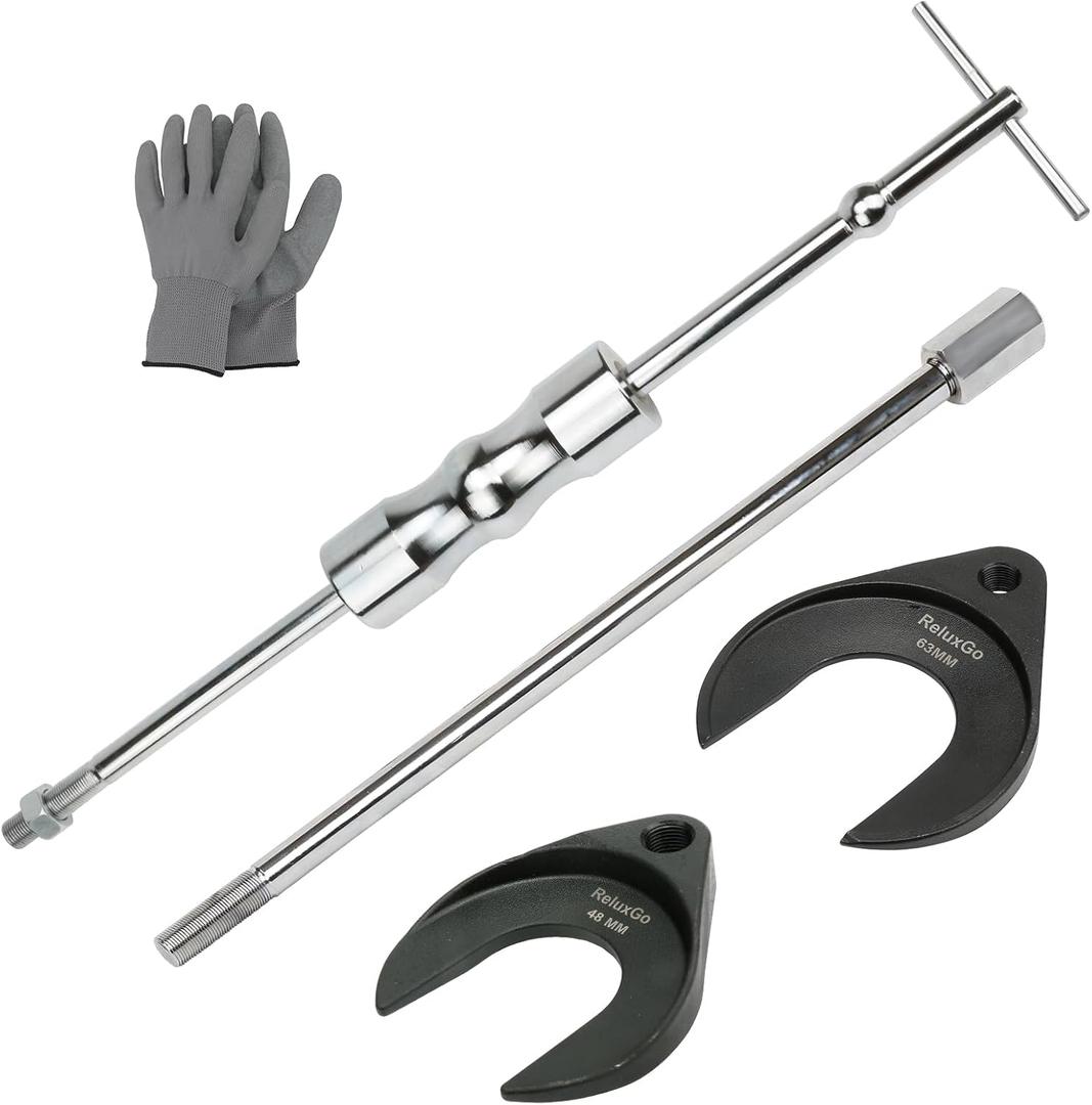 ReluxGo Inner CV Axle Puller Tool Set with 5/8"-18 Slide Hammer & Adapter Inner CV Joint Removal Tool Kit Front Wheel Drive Axle Puller Set Compatible with Taurus Sable FWDs from 1986 to 2021