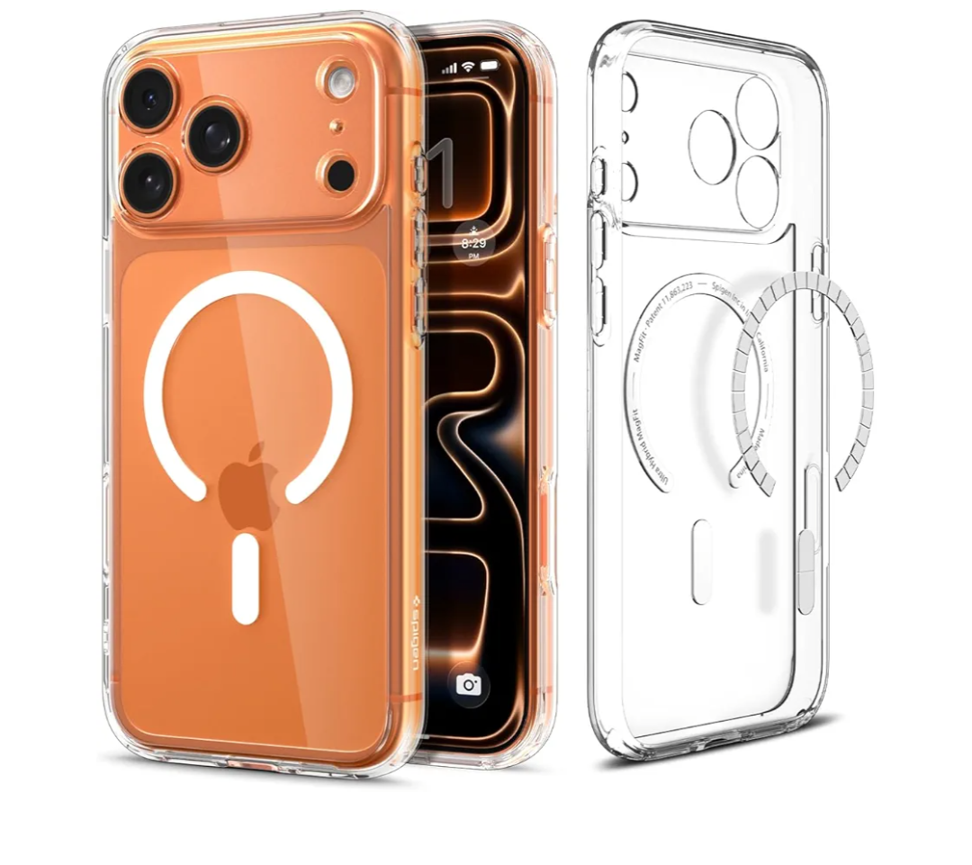 ESR for iPhone 17 Pro Max Case with Stash Stand, Camera Control Cover Compatible with MagSafe, Military-Grade Drop Protection Phone Case for iPhone 17 Pro Max, Scratch-Resistant Back Cover, Clear