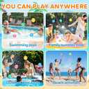 Reusable Water Balloons 18PCS: Quick Fill Water Balls Toys for Pool Backyard Beach, Self-Sealing, Refillable Silicone Magnetic Water Bombs for Kids Boys & Girls, Summer Toys Games Outdoor Activities