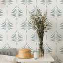 STENCILIT Fern Wall Stencil for Painting - Wall Stencils for Painting Large Pattern, Modern Large Wall Stencils