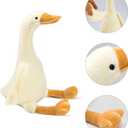Goose Stuffed Animal, Soft Smooth Goose Plush Toys, Cute Duck Stuffed Animal Hugging Pillow, Gifts for Kids Adults (Yellow-15.7INCH)