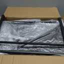 Tanice Under Sink Organizer, 2 Pack 2-Tiers Bathroom Cabinet Organizer, Slide Out Under Kitchen Sink Organizer, Under Sink Storage for Bathroom Kitchen, Black