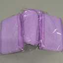 Whaline Spa Facial Headband 4 Packs Head Wrap Terry Cloth Headband Adjustable Stretch Towel for Bath, Makeup and Sport (Light Purple)