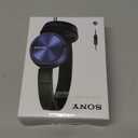 Sony MDR-ZX310AP ZX Series Wired On Ear Headphones with mic, Blue