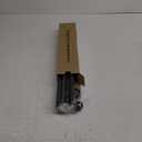 Curtain Rods No Drilling for Windows Set 66 to 120-128 Inch,5/8 Inch Diameter Drapey Pole with No Drill Curtain Rod Brackets,Renter Friendly Cortineros Para Ventanas with Adhesive Holder Hook Black