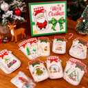 2 x Wakeys 60-Pack Christmas Classroom Gifts Candy Card Kit with 10 Festive Designs & 60 Clear Treat Bags  DIY Holiday Goodie Christmas Classroom Crafts for Kids Exchange (Candy Not Included)