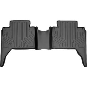 SMARTLINER Custom Fit Floor Mats 2nd Row Liner for 2016-2017 Toyota Tacoma