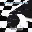 Yipscazo 32-Pack Peel and Stick Floor Tiles, 12" x 12" Diamond & Jazz Vinyl Flooring, Waterproof Self Adhesive Tile for Bathroom, Kitchen, RV, DIY Renovation