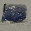 IHOT Women's Sleeveless One Shoulder Bodycon Ruched Slit Wedding Guest Cocktail Midi Dress (Large, Blue)