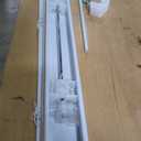 DEZ FURNISHINGS 2" Cordless Flat Slat Venetian Blind, 20" W x 48" H, White