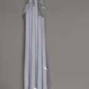 AIZESI Spring Tension Curtain Rods Short Tension Rod (White,28" to 48"-2Pcs)