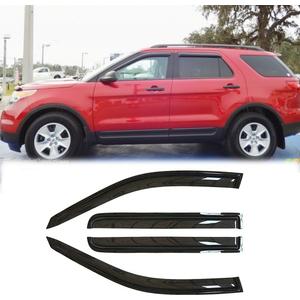 94675 Sunproof Waterproof Side Window Wind Deflector, 4pcs Tape On Protective Replacements Rain Guards, Window Visors fit for 2015-2024 Nissan Murano
