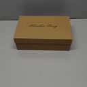 Elisabet Tang Women's Kitten Heel Slingback Low Pumps 3 Inches Stiletto Pointed Closed Toe Elegant Dressy Bridal Wedding Party Shoes (8.5, Blue)