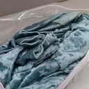 Light Blue Curtains 96 inches - Luxury Room Darkening Velvet Drapes for Living Room Thermal Insulated Panels for Large Window Home Decor Drapery for Bedroom, 52 x 96, Set of 2