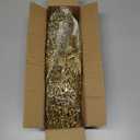 24 Pack Christmas Tree Ornaments - Artificial Flowers Glitter Berry Stems Christmas Floral Picks Branches for Xmas Tree Decorations Vase Filler Holiday Wedding Party Home Decor (Gold)