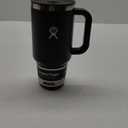 Hydro Flask 32 Oz Travel Tumbler with Handle, Lid and Straw - Insulated Stainless Steel in Black