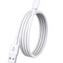 USB C Cable 3ft, Apple USB to USB C Cable 3A Charging, Flexible USB A to USBC Apple Cord for iPhone 16/16 Plus/16 Pro/16 Pro Max, 15 Pro Max (White)