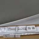 1 ¼” Heavy Duty Adjustable Curtain Rod, 4-7ft, Brushed Nickel