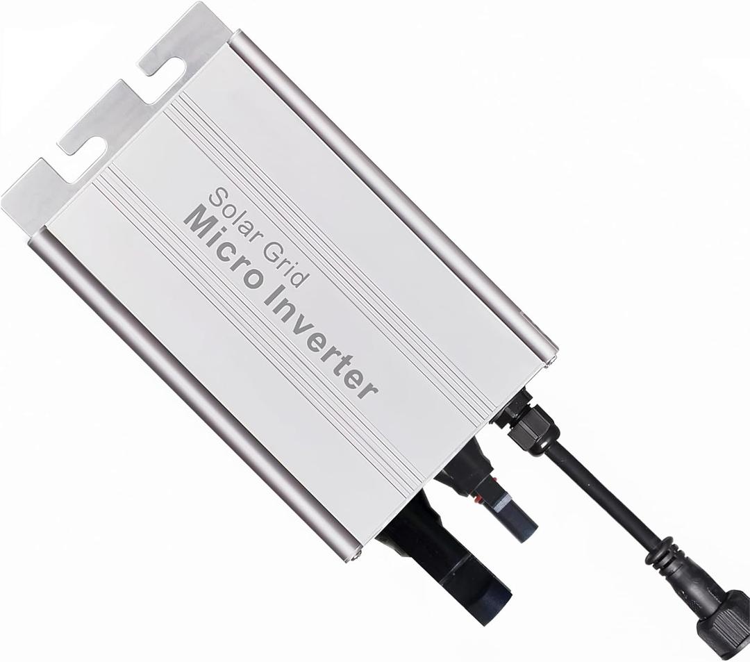 Solar Grid Tie Micro Inverter MPPT Smart Micro PV System 180W 500W 700W DC 18V-50V to AC Output 120V/230V Auto (700W)