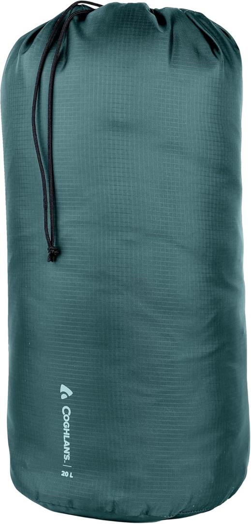  Coghlan's Stuff Sacks & Ditty Bag Sets Lightweight Ripstop or Mesh Storage Bags for Organizing Camping, Hiking, and Travel Gear, 20 L