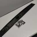 RANSOTO Tailgate Molding Trim Compatible with 2021 2022 2023 2024 2025 Ford F150 F-150 Flexible Flex Step Cap Top Trim Protector Cover Replaces FO1904150C, ML3Z9940602A