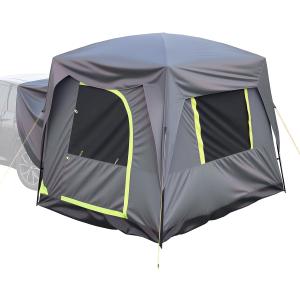 VEVOR SUV or Pickup Truck Camping Tents, Waterproof Double Layer Design with Carry Bag, Accommodates 2-9 Persons for Outdoor Activities
