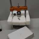 SpeTool Portable Drill Guide with Liner Ball Bearings Guide Poles, 1/2 Chuck Portable Drill Press Adapter for Hand Drill Adjustable from 0-60, Multi Angle Drill Guide for Straight Holes Woodworking