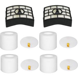 NV752, AZ1002 Filters for Shark Rotator APEX DuoClean Powered Lift-Away Vacuum AZ1002, NV650, NV651, NV652, NV750, NV751, NV752, NV753, AX950, AX951, Replacement Part XFF650 & XHF650