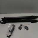 71 Camera Tripod Aluminum Tall Tripod Stand Compatible with Canon Nikon with Wireless Remote Phone Holder and Bag Max Load 6.6 LB