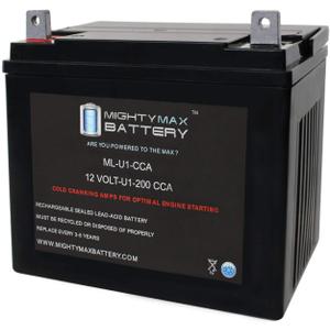 Mighty Max Battery ML-U1 12V 200CCA Battery for Craftsman 25780 Lawn Tractor and Mower