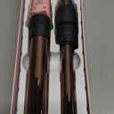 ABNER Rotating Curling Iron Set, Automatic Curling Wand for Long Hair, Easy to Use Hair Curler Get Effortless Beach Waves, 3 Sizes Ceramic Barrel 0.75" 1" 1.25" to 430F with Home Button, Dual Voltage (Titanium Gold)