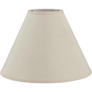 Aspen Creative 32269 Transitional Hardback Empire Shape Spider Construction Lamp Shade in Beige, 16" wide (6" x 16" x 12")
