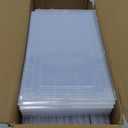 Kjfeoiye 12 Pack Hard Sturdy Thickened Rigid XX Large Shoe Storage Organizer for Closet, Clear Stackable Sneaker Shoe Boxes Rack Containers Display Case Bins with Lids, White : Home & Kitchen