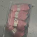 QUMY 4PCS Dog Shoes for Small Dogs, Hot Pavement Summer Puppy Dog Boots & Paw Protectors with Soft Anti-Slip Rubber Sole, Mesh Breathable Dog Booties for Hardfloors, Walking Running Pink Size 3 (size 2: 1.59"x1.18"(L*W))