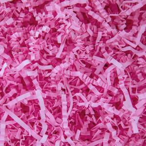 Caleihd 1/2 LB Crinkle Cut Paper Shredded Filler Paper for Gift Baskets Gift Box Confetti Shreds Decoration Stuffing for Birthday, Weddings, Anniversaries, Christmas Wrapping Pink