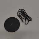 Amazon Basics 15W Qi Certified Fast Wireless Charging Pad with USB Cable for iPhone 15/14/13/12/11/X, Samsung and LG, Case Compatible, Black