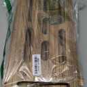 Meangood Bathroom Corner Shelf Stand, 3 Tier Solid Wood Display Shelf for Narrow Space, Shower Corner Shelf, Plant Stand Nightstand, for Living Room, Bedroom, Home Office, Elegant Carbonized Black